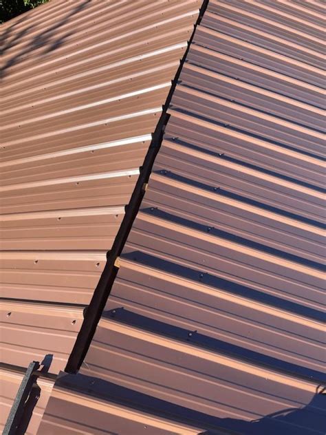 cocoa brown metal roofing